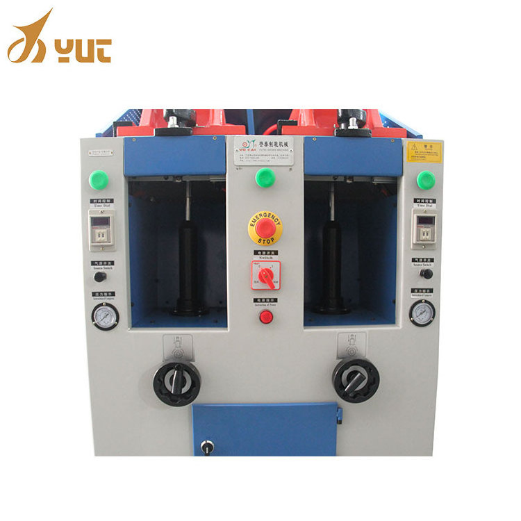 Yt-2005AD Pneumatic Double-Head Shoe Sole Attaching Press Machine Sport Shoe Attaching Machine