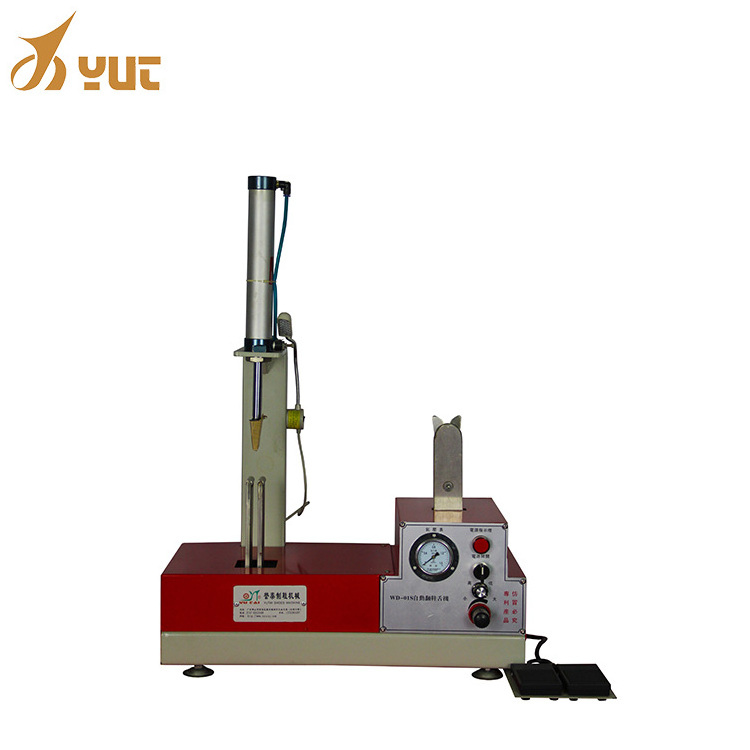 Yutai Automatic Tongue Turning Tongue Shoe Lace Tipping Machines Shoe Tongue turning machine