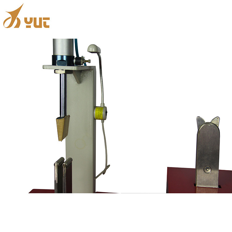 Yutai Automatic Tongue Turning Tongue Shoe Lace Tipping Machines Shoe Tongue turning machine