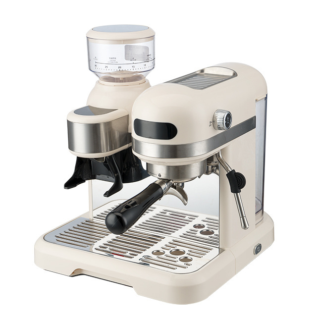 Espresso Machines Home Automatic Espresso Coffee Machine Professional Commercial Cappuccino Maker with grinder