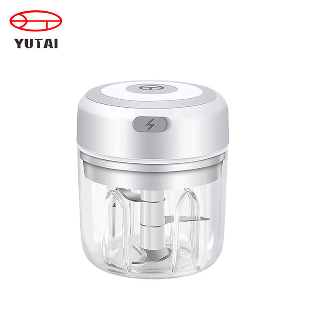 Portable Wireless USB Household Baby Assist Food Garlic onion Meat Vegetable cutter Processor Chopper Mini Electric Garlic Press