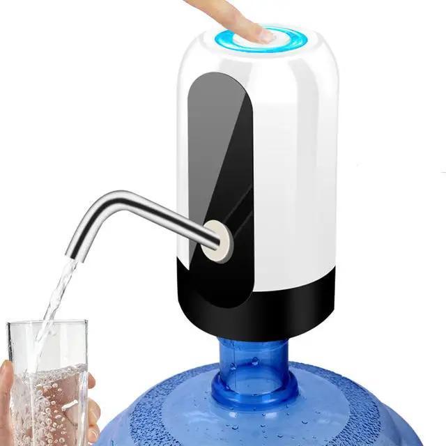 Home Gadgets Water Bottle Pump Mini Barreled Water Electric Pump USB Charge Automatic Portable Drink Dispenser Water Dispenser