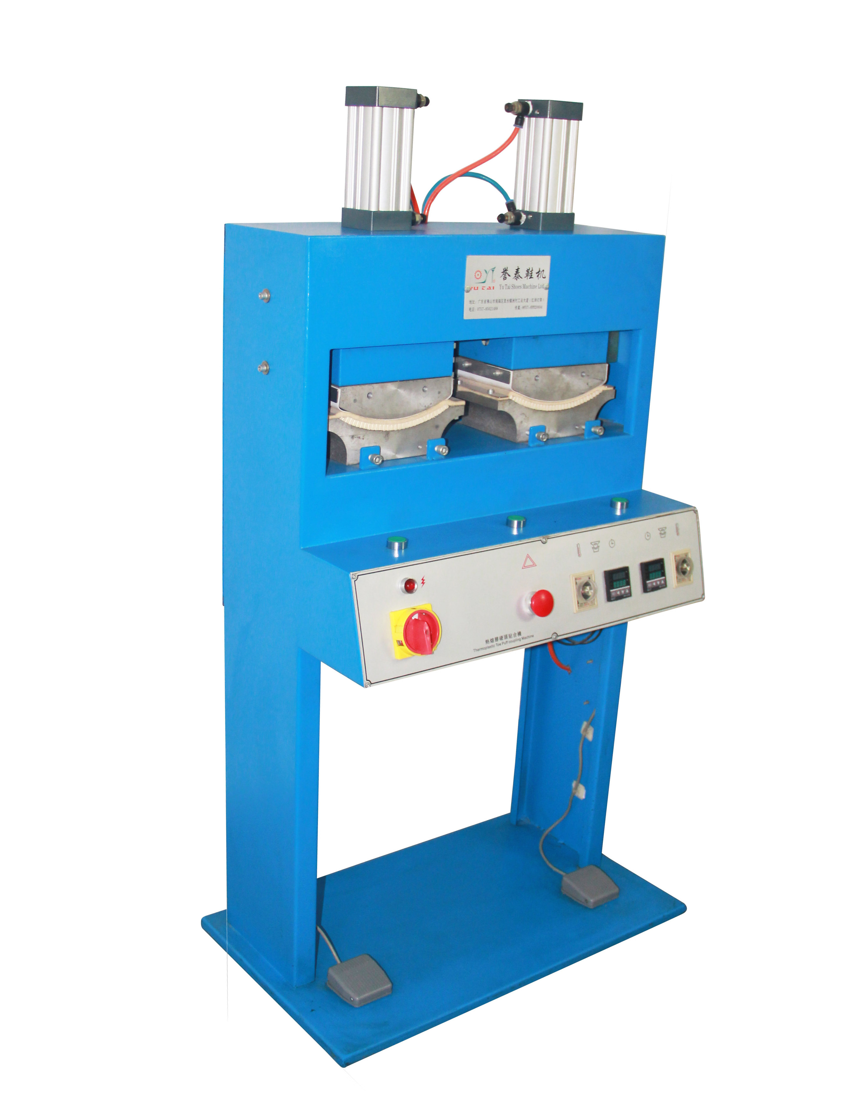 Thermoplastic Toe Puff Coupling Machine for Vamp Leather and Sheeting Tip Binding