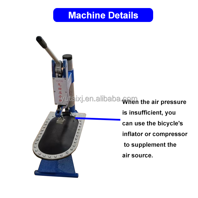 YT-318 Pneumatic Manual Sole Press Machine Sole Attaching Machine