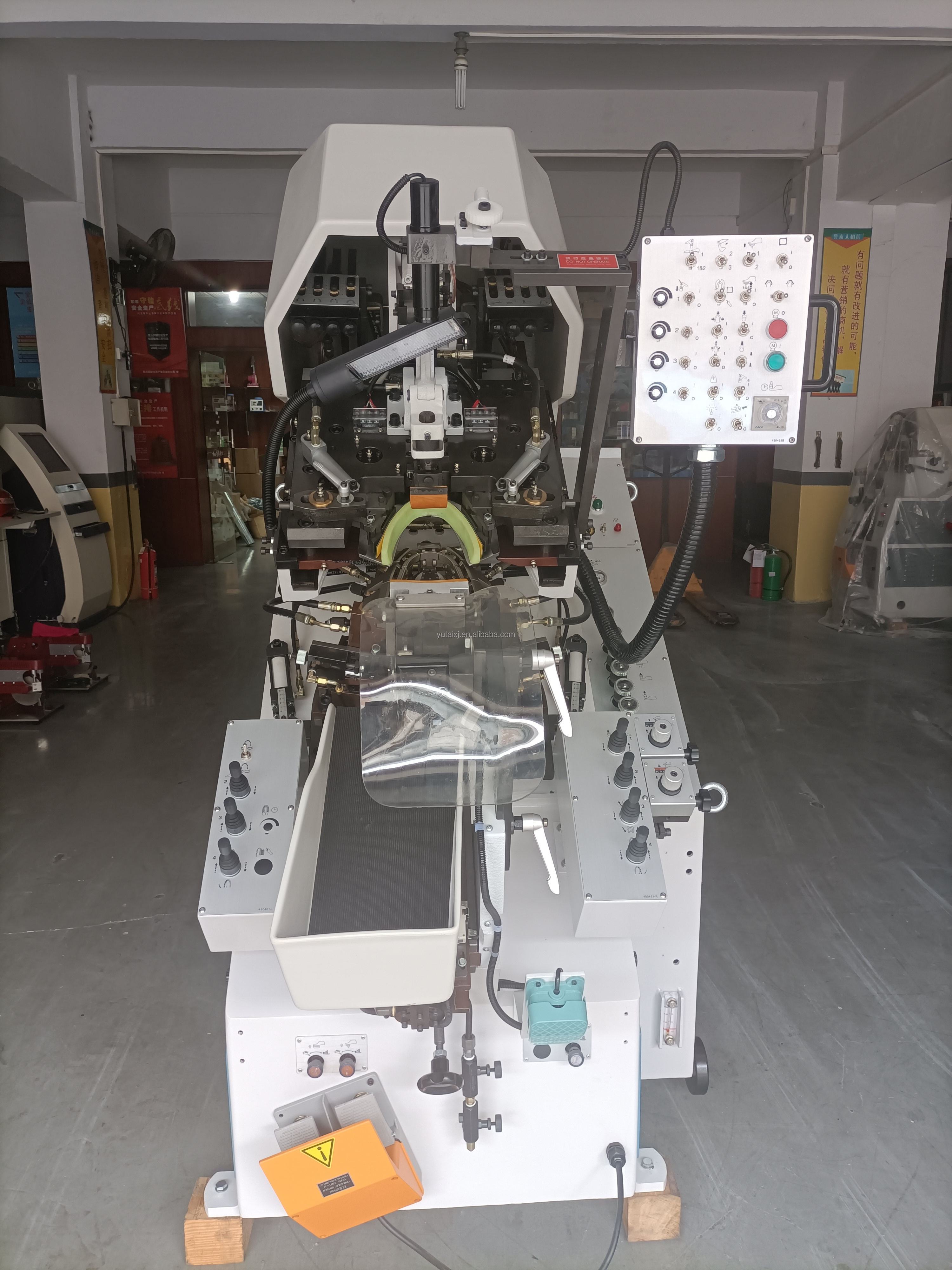 shoe making machine 9 pincers hydraulic automatic toe lasting machine