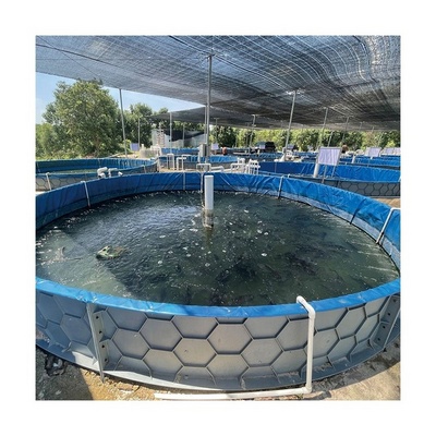 Durable Upgraded 40m3 Aquaponics PP Fish Tank Shrimp Tilapia Farming Equipment KOI Fish Pond for Fish Farming Aquaculture System