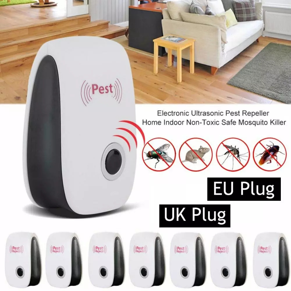 Electronic Ultrasonic Anti Mosquito Pest Bug Insect Cockroach Repeller Pest Control Product Repellents