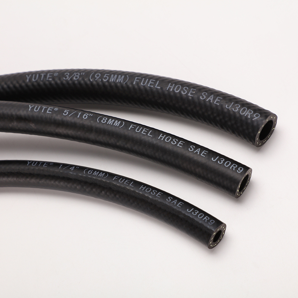 Yute Textile Reinforced Oil Hose Smooth Cover Fuel Hose