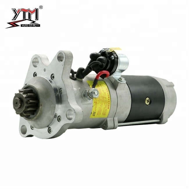 Motorcycle Road Roller Truck Starter 24V 11T 8KW for D6114 Explosion-proof Device Pushdozer