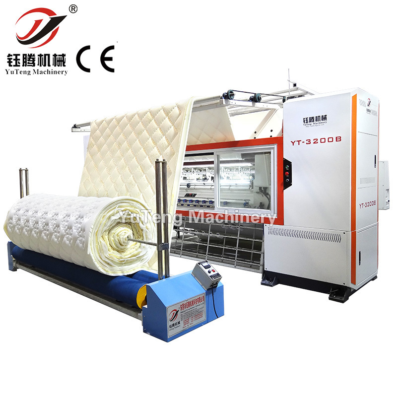 Mattress machine,Computerized chain stitch multi needle quilting machine