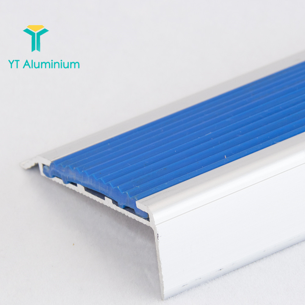 Aluminium Anti Slip Stair Covers Products Floor Treads Metal Laminate Flooring Edging Strip