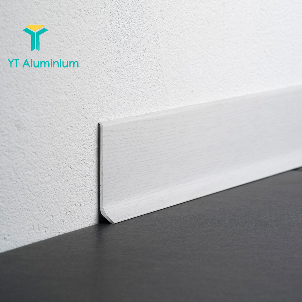 Aluminum Flooring Accessories Skirting Board End Caps