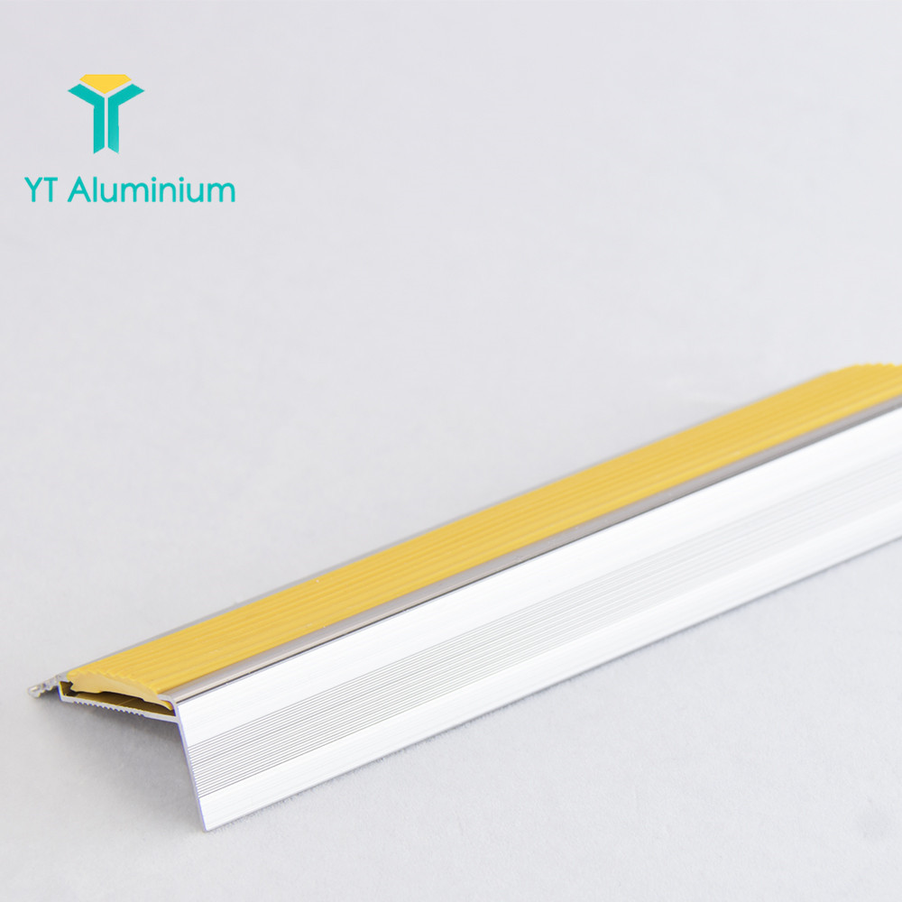 Aluminium Anti Slip Stair Covers Products Floor Treads Metal Laminate Flooring Edging Strip