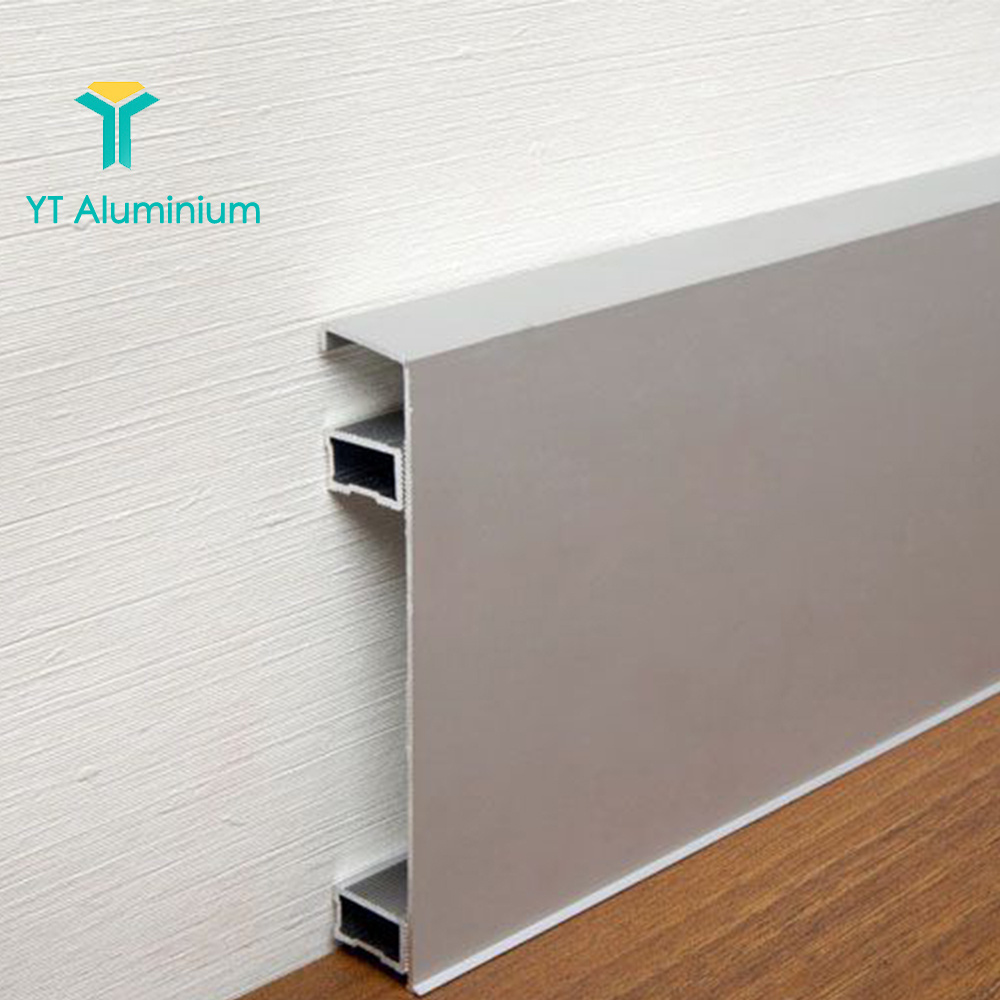 Aluminum Flooring Accessories Skirting Board End Caps