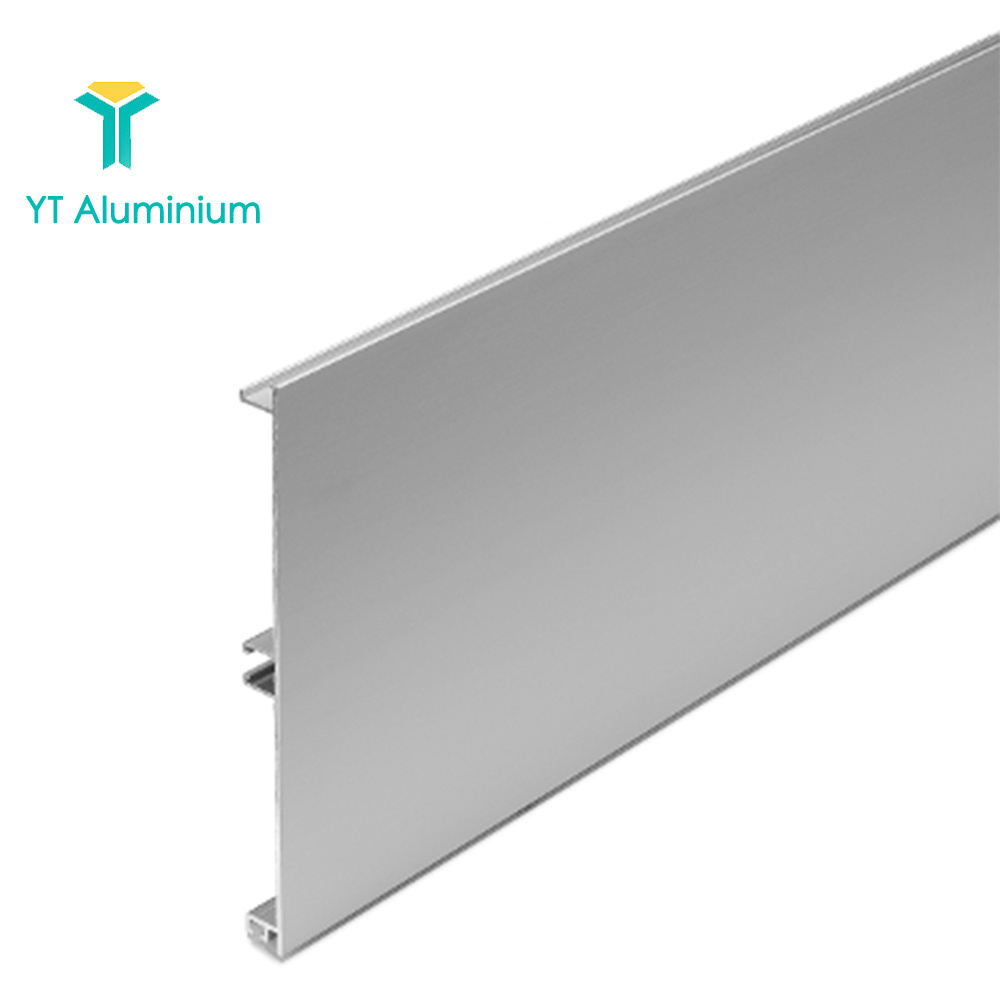 Aluminium Floor Skirting Board Laminate Skirting Board Cover Using For Floor and Wall