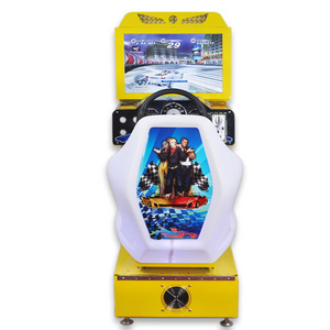 HotSelling Indoor Amusement Arcade Kids Car Racing Game Machine Coin Operated  Kids  Outrun Game For Sale