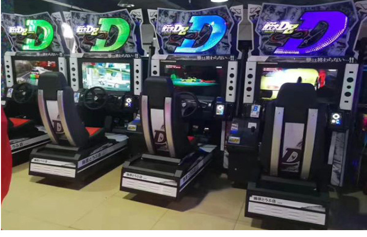 Hotselling Initial D 8 Coin Operated Car Racing Arcade Video Game Machine For Sale