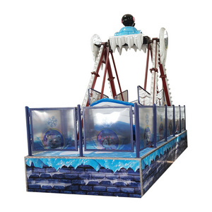 12 Seats Mini Carnival Ice And Snow Pirate Ship|Outdoor Amusement Park Swing Viking Boat For Playground For Sale