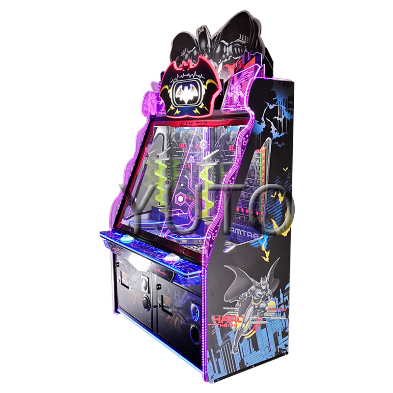 Indoor Amusement Park Coin Operated Coin Pusher Arcade lottery Ticket Redemption Game Machine For Sale