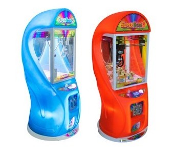 Super Box2 Coin Operated Mini Claw Arcade Toy Crane Vending Game Machine|Amusement Kids Arcade Simulator Toy Claw Game Machine