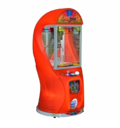 Super Box2 Coin Operated Mini Claw Arcade Toy Crane Vending Game Machine|Amusement Kids Arcade Simulator Toy Claw Game Machine