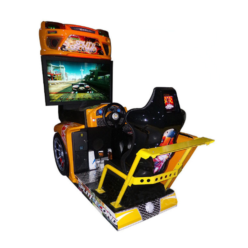 Hotselling Amusement Coin Operated Arcade 32LCD Initial D 5 Car Racing Video Simulator Game Machine For Sale