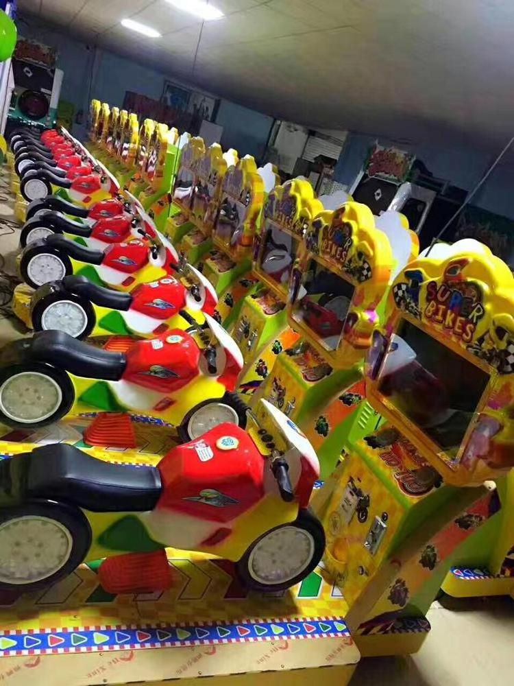 Super Bikes Coin Operated Kids Car Racing Arcade Video Game Machine|Indoor Amusement Arcade Video Race Car Game For Game Room