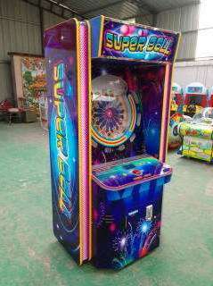 Hot Selling Indoor Sport Amusement Coin Operated Arcade  Super Ball Lottery Ticket Redemption Game Machine For Sale