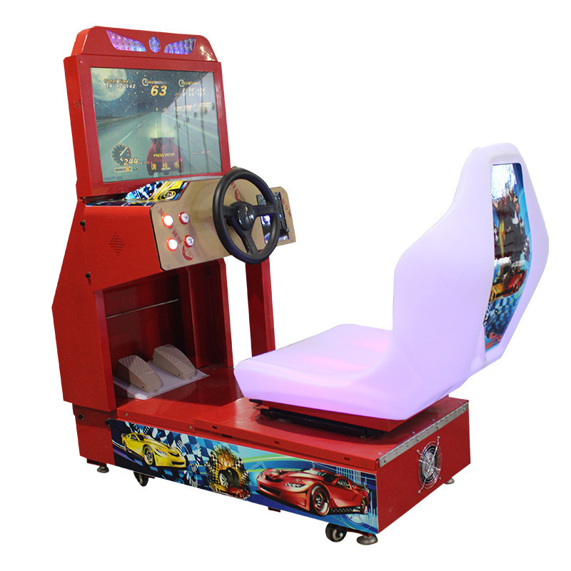 HotSelling Indoor Amusement Arcade Kids Car Racing Game Machine Coin Operated  Kids  Outrun Game For Sale