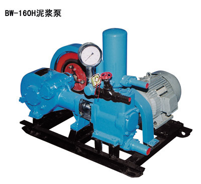 BW160/10 horizontal triplex reciprocating acting Mud pump