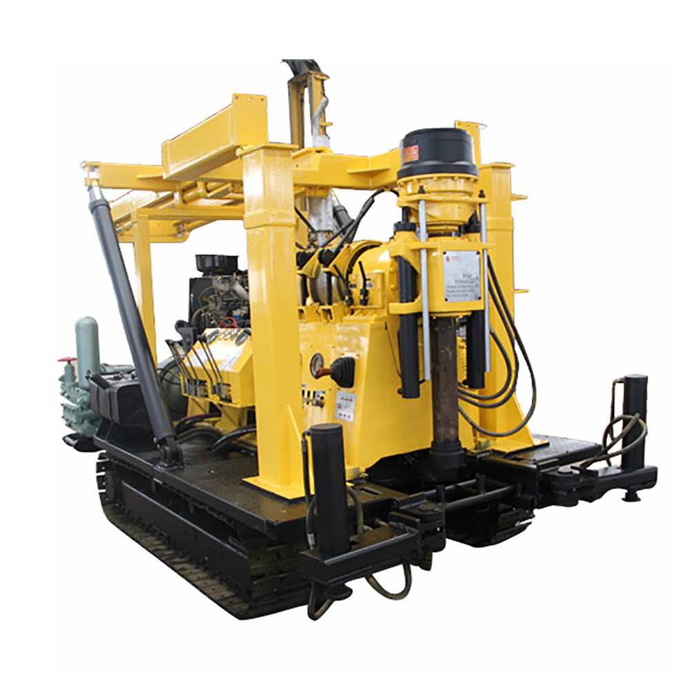 RC drilling rig for mineral sampling test in Quartz ore/vain