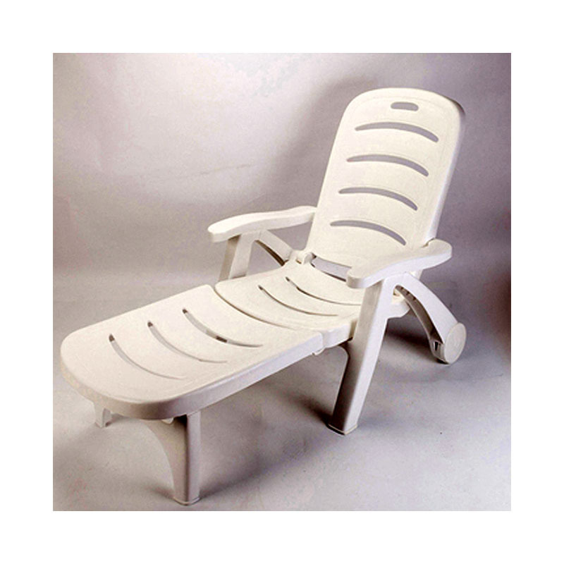 swimming pool chaise lounges with wheels beach chairs foldable white outdoor furniture plastic sun lounger