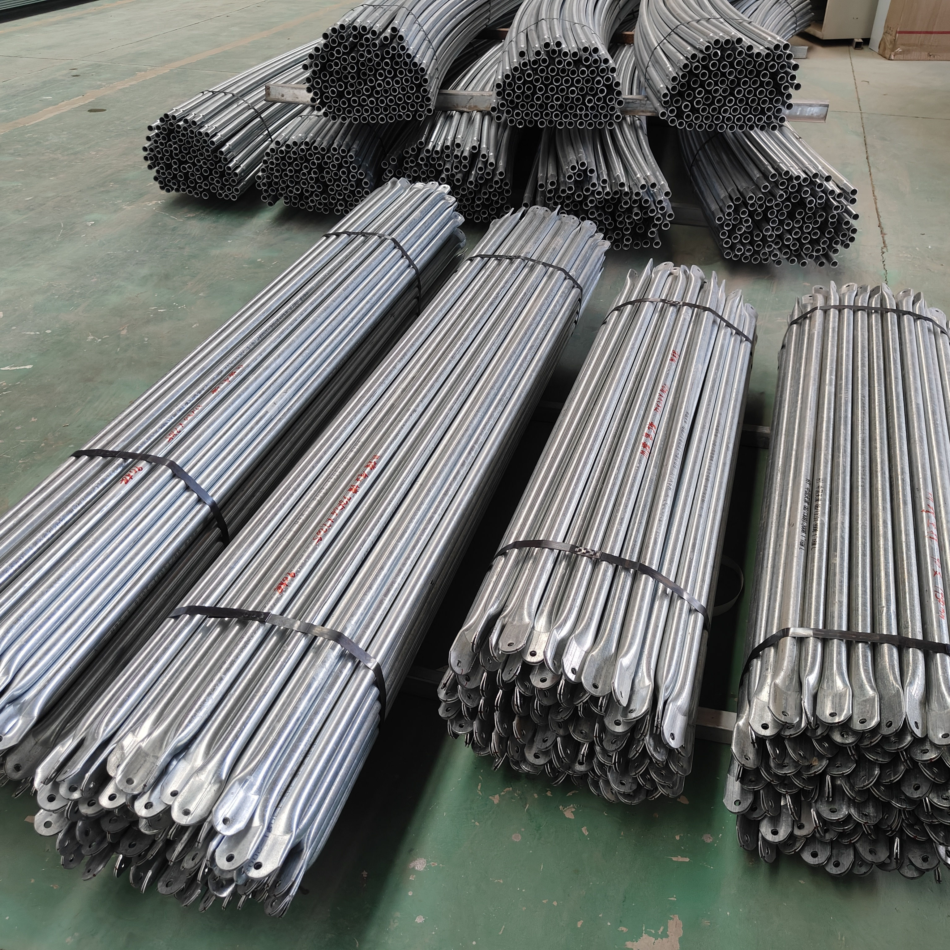 Hot sale greenhouse pipe galvanized steel greenhouse frame structure for sale