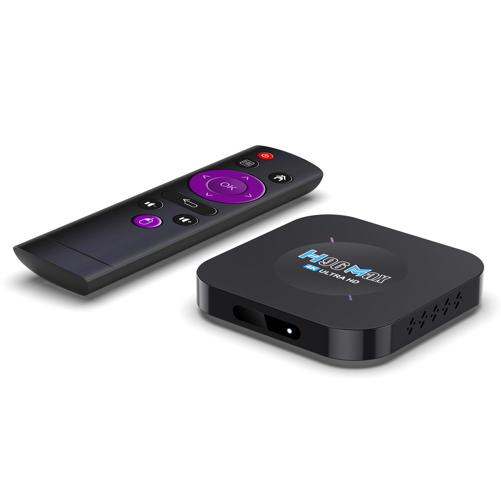 Android desi 4k tv box Rk3318 Quad Core h96 max m5 android 11 tv box ready to order