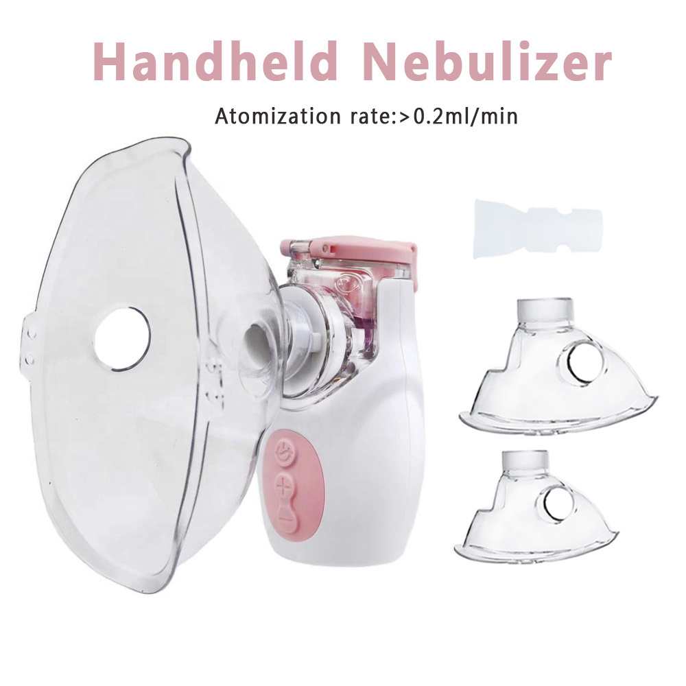 Children's Nebulizers Medical Mini Ultrasonic Portable Mesh Nebulizer Mini Baby Vibrating Medical Mesh Nebulizer Machine