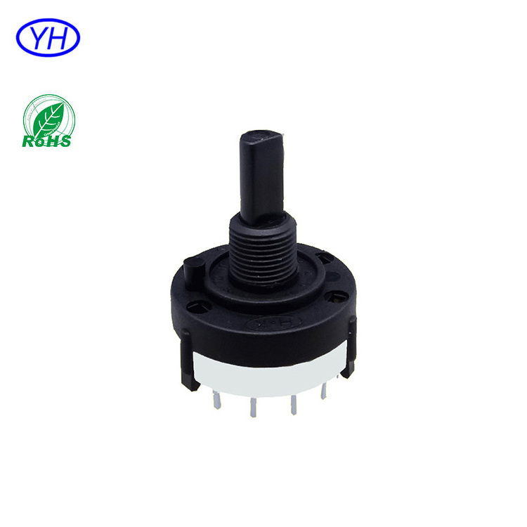 Factory Sales Customized 26MM Rotary Switch 8 position 10 position 12 Position Heater