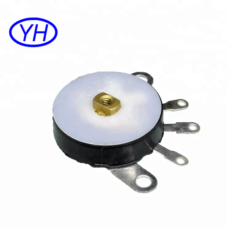 Free samples RV16 Factory price 1k 5k 10k 50k carbon film Rotary 16mm Thumbwheel Switch Potentiometers