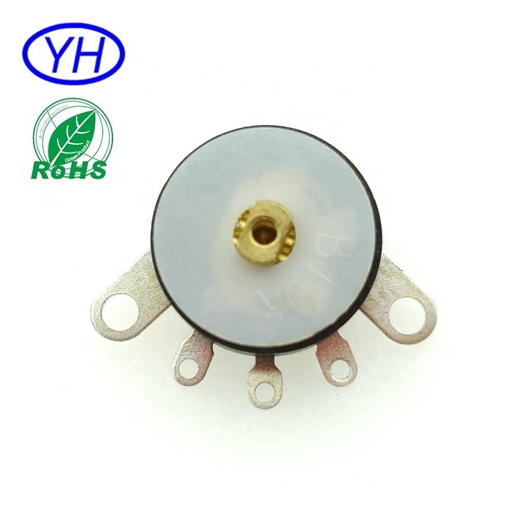 OEM High quality RV12 Linear 1k 2k 4.7k 5k 10k 50k 100k Carbon Film Rotary Thumbwheel Potentiometer switch