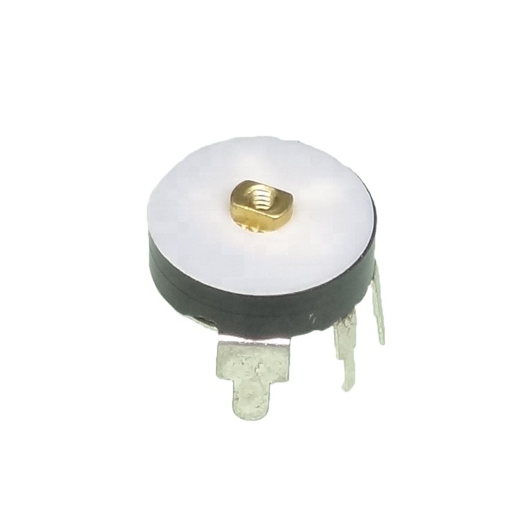 High Quality Factory price 1k 5k 10k 50k carbon film Rotary 16mm Thumbwheel Potentiometers with switch