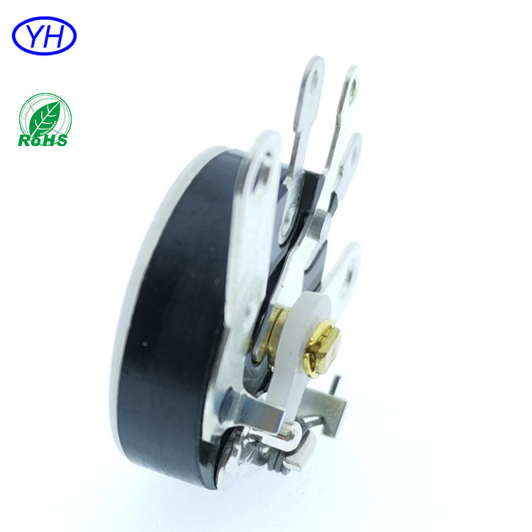 RV16 Rk16 R167NS Good quality 16mm 1k 5k 10k 20k 100k 500k carbon films 16mm Thumbwheel potentiometer with switch