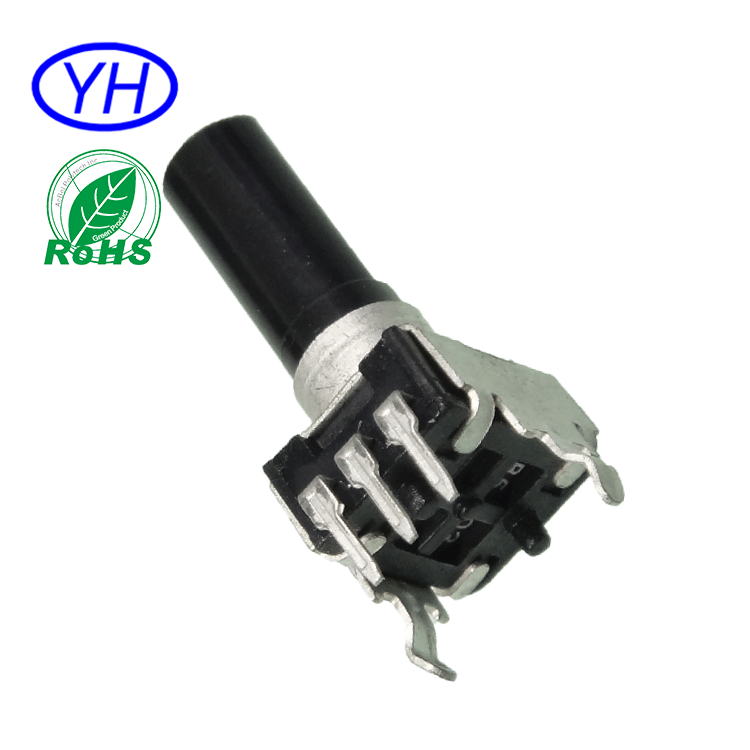 Factory directly OEM ODM 3 pin single gang 9mm rotary linear 1k 10k 50k 100k  ohm micro potentiometer