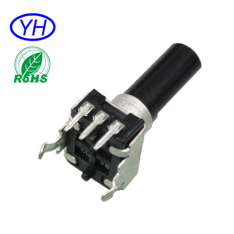 Factory directly OEM ODM 3 pin single gang 9mm rotary linear 1k 10k 50k 100k  ohm micro potentiometer