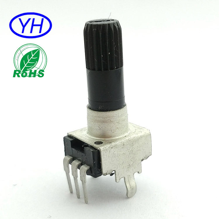 Factory directly OEM ODM 3 pin single gang 9mm rotary linear 1k 10k 50k 100k  ohm micro potentiometer