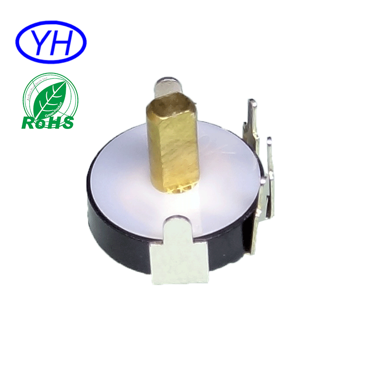 High quality RV12 R127NS C1 Carbon film 5 pins Reverse terminal 12mm linear 10k 100K Thumbwheel rotary potentiometer