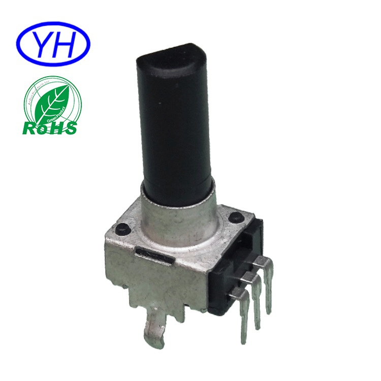 Factory directly OEM ODM 3 pin single gang 9mm rotary linear 1k 10k 50k 100k  ohm micro potentiometer