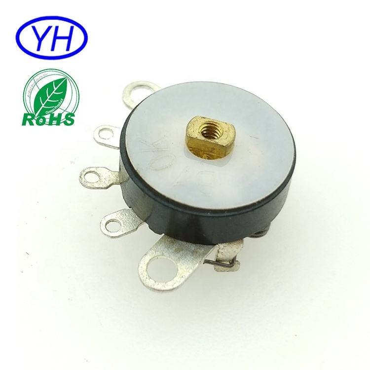 OEM High quality RV12 Linear 1k 2k 4.7k 5k 10k 50k 100k Carbon Film Rotary Thumbwheel Potentiometer switch