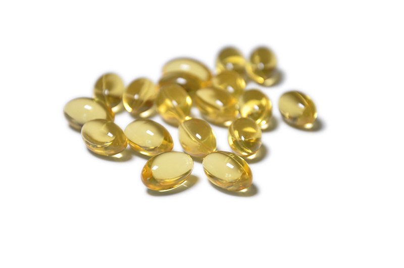 GMP/ISO/BRC/HALAL factory Omega3 Vitamin A/Vitamin D cod liver oil softgels capsules