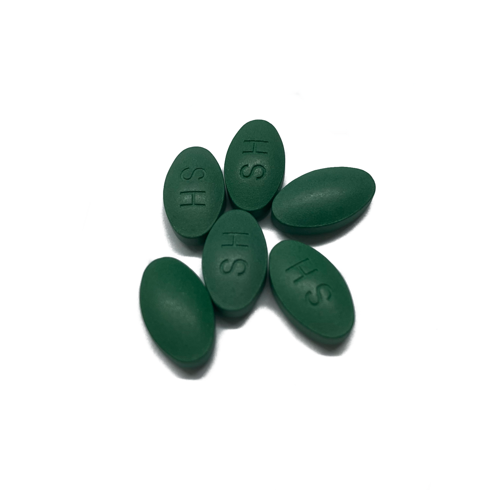 GMP contract manufacturer Contribute To Sound Cholesterol Levels Spirulina Powder Hard Tablet Enhance immunity Tablet