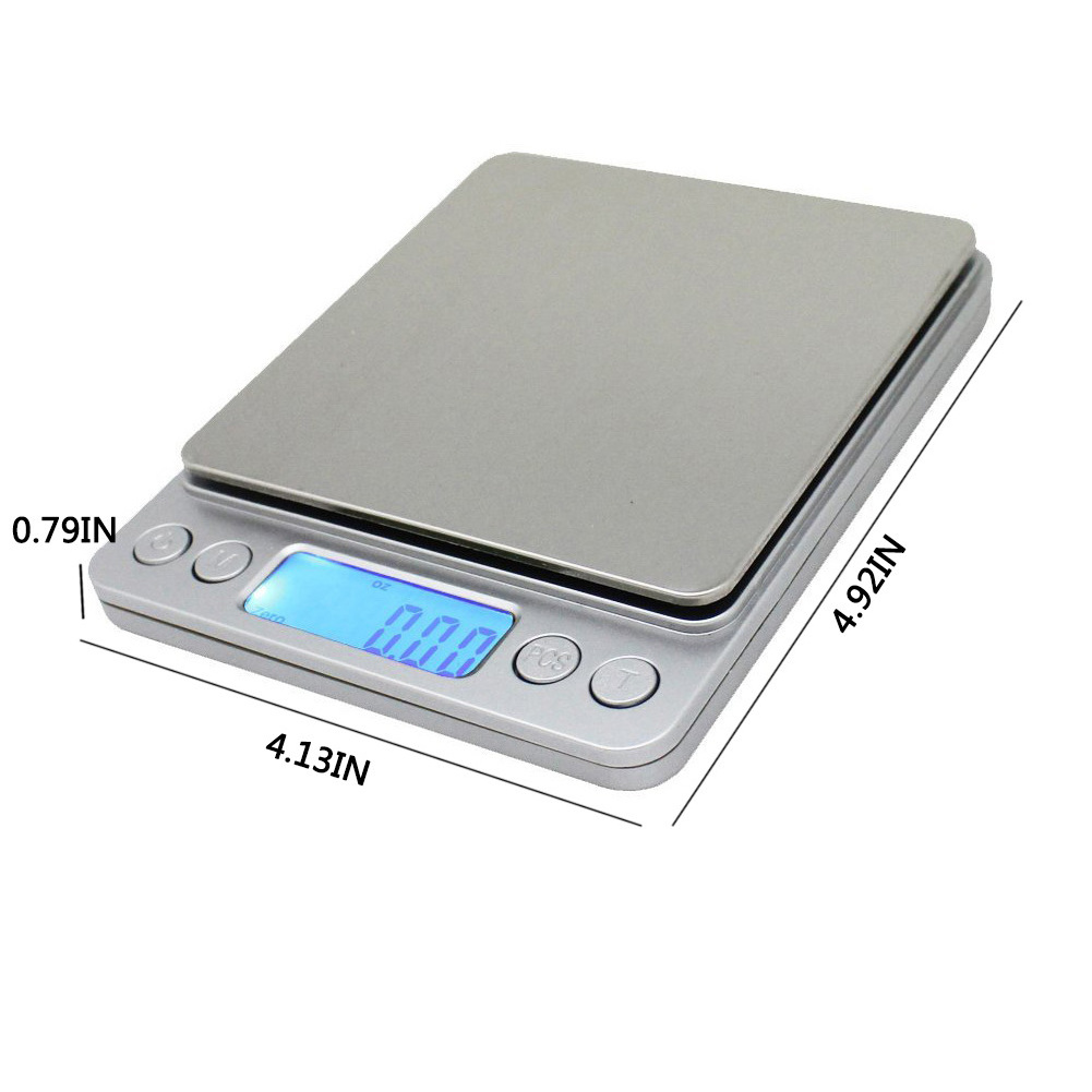 Hot Sale Stainless Steel Kitchen Weigh Digital Electronic Mini Pocket Scale for Jewelry