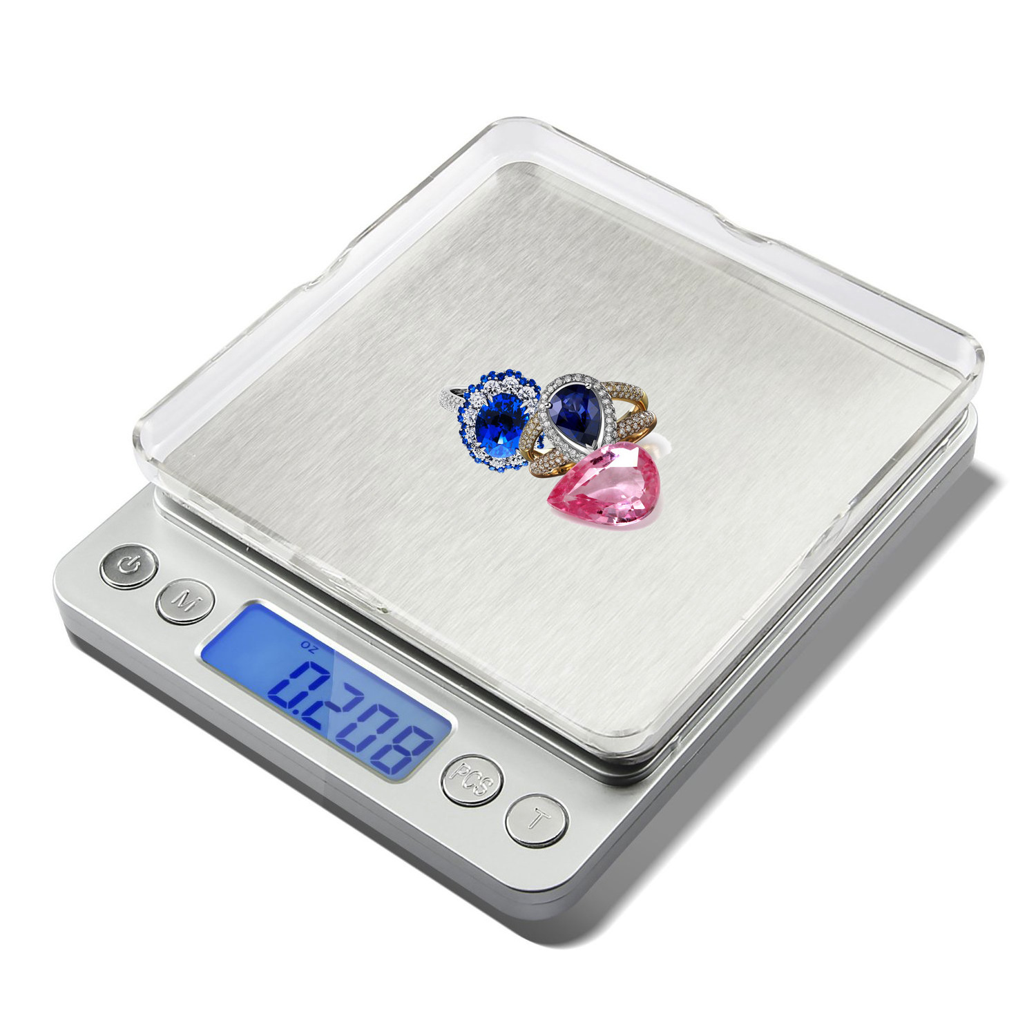 Hot Sale Stainless Steel Kitchen Weigh Digital Electronic Mini Pocket Scale for Jewelry